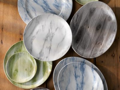 Overhead-non-food-various-textured-prints-plates-portrait1